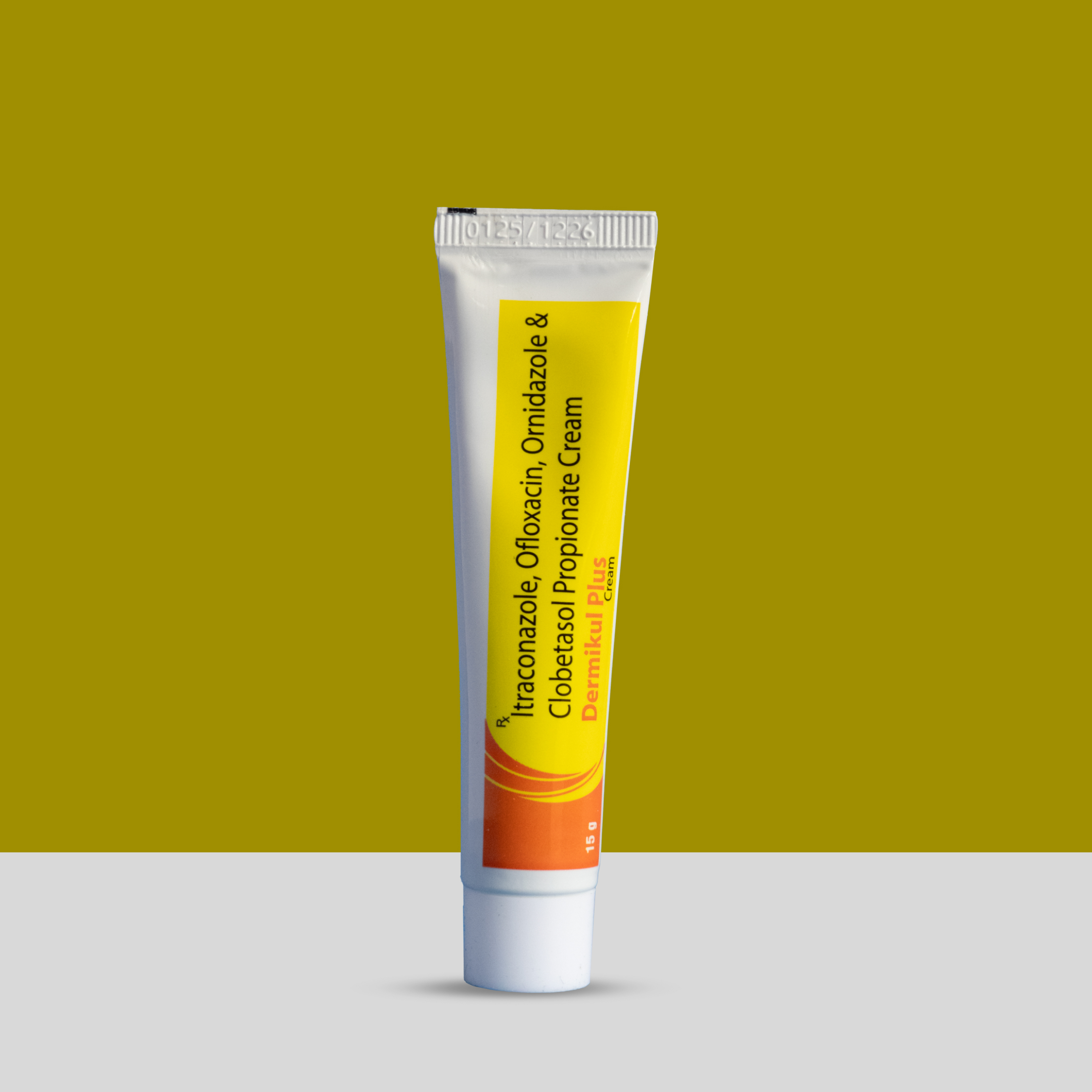Dermikul Plus Cream – Itraconazole, Ofloxacin, Ornidazole & Clobetasol Propionate Cream