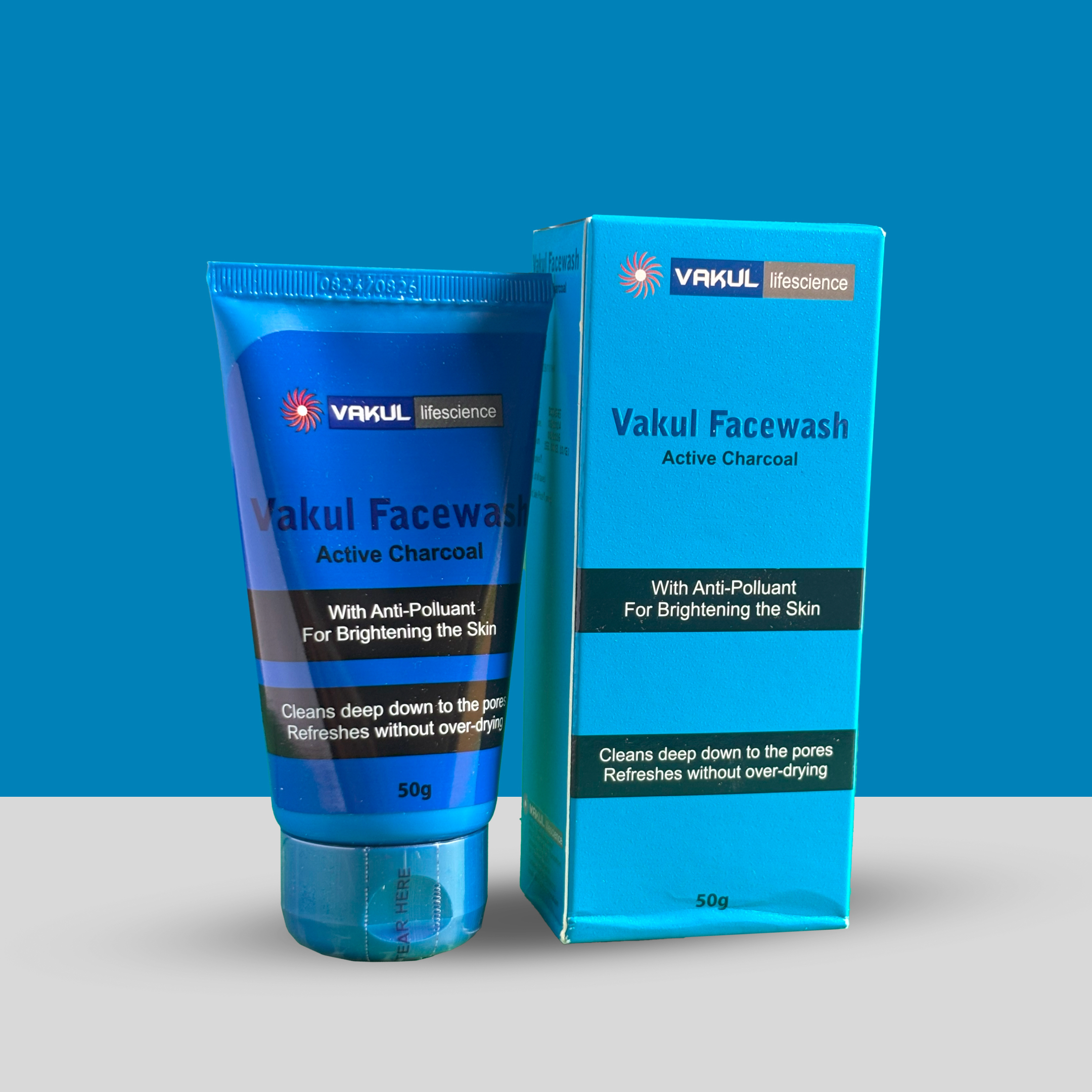 VAKUL Face Wash – Oxy Icy Charcoal Deep Clean Face Wash