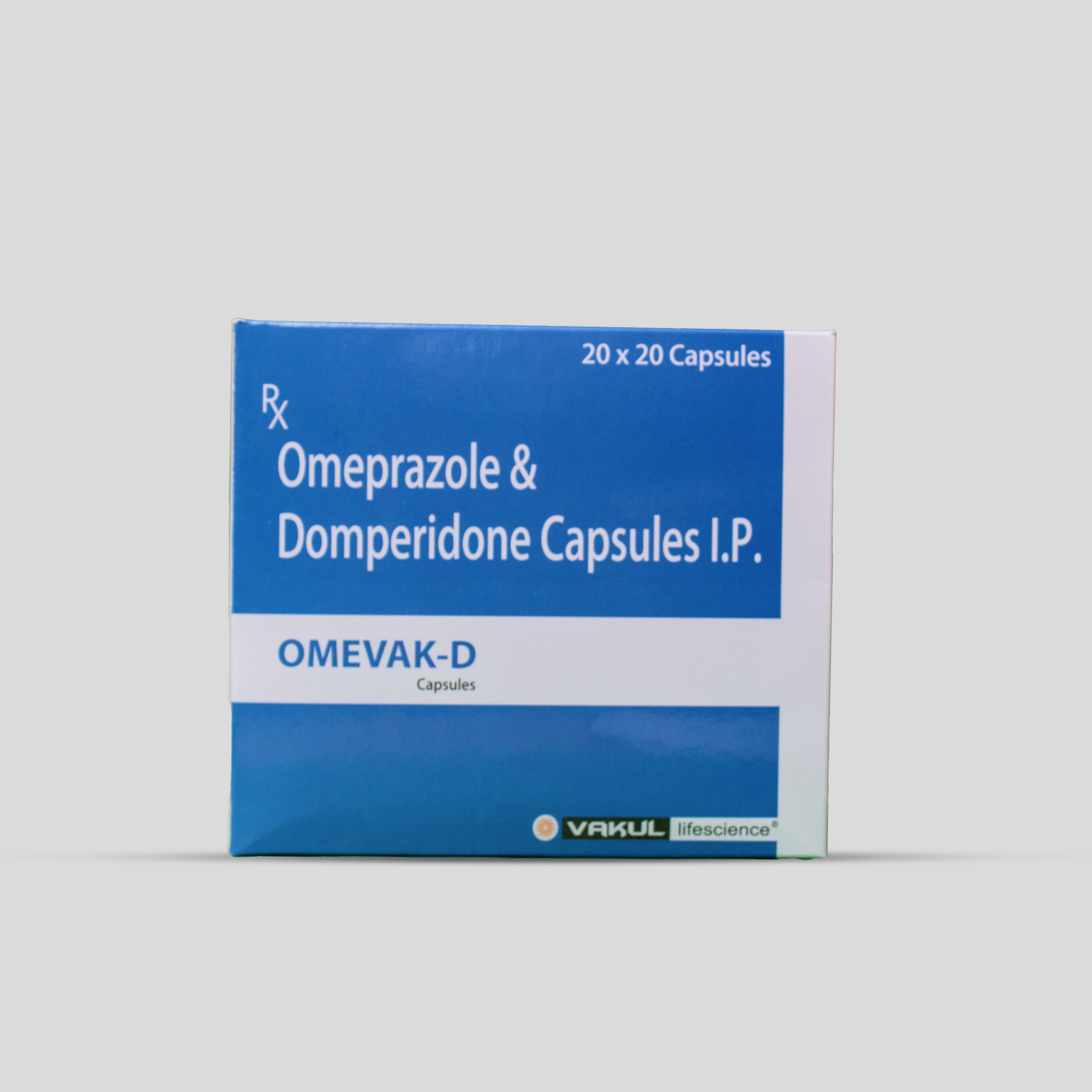 Omevak-D Capsule – Omeprazole & Domperidone Capsules I.P.