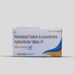 Montvac-LC Tablet – Montelukast Sodium & Levocetirizine Hydrochloride Tablets I.P.