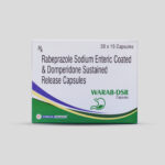 Warab-DSR Capsule – Rabeprazole Gastro-Resistant & Domperidone Prolonged-Release Capsules I.P.