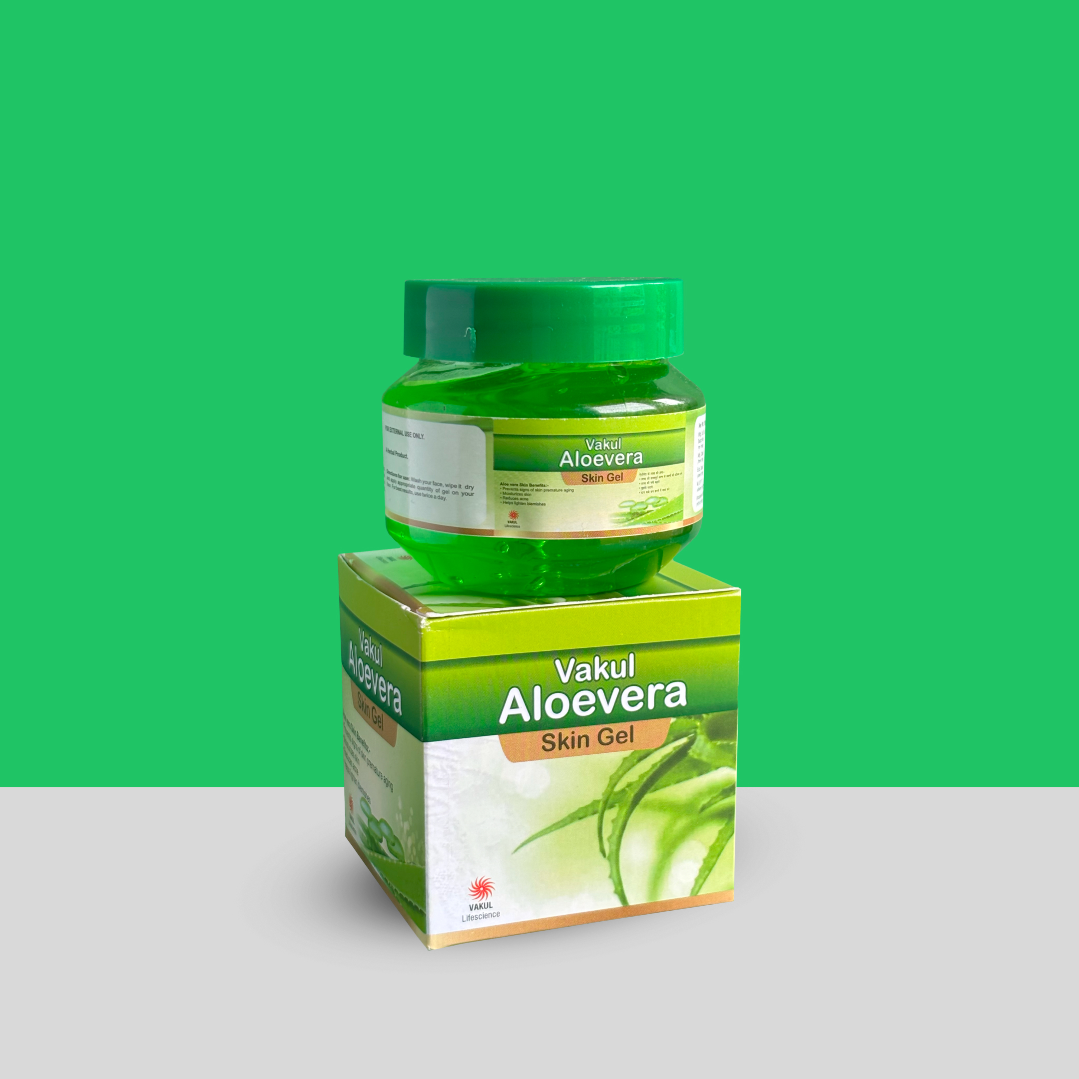 Vakul Aloevera Gel – With Natural Chlorophyll