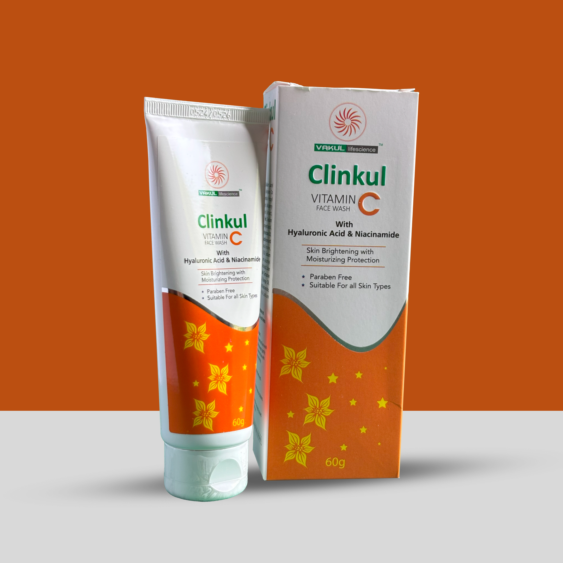 CLNIKUL Vitamin-C Face Wash – Brightening & Refreshing Daily Cleanser