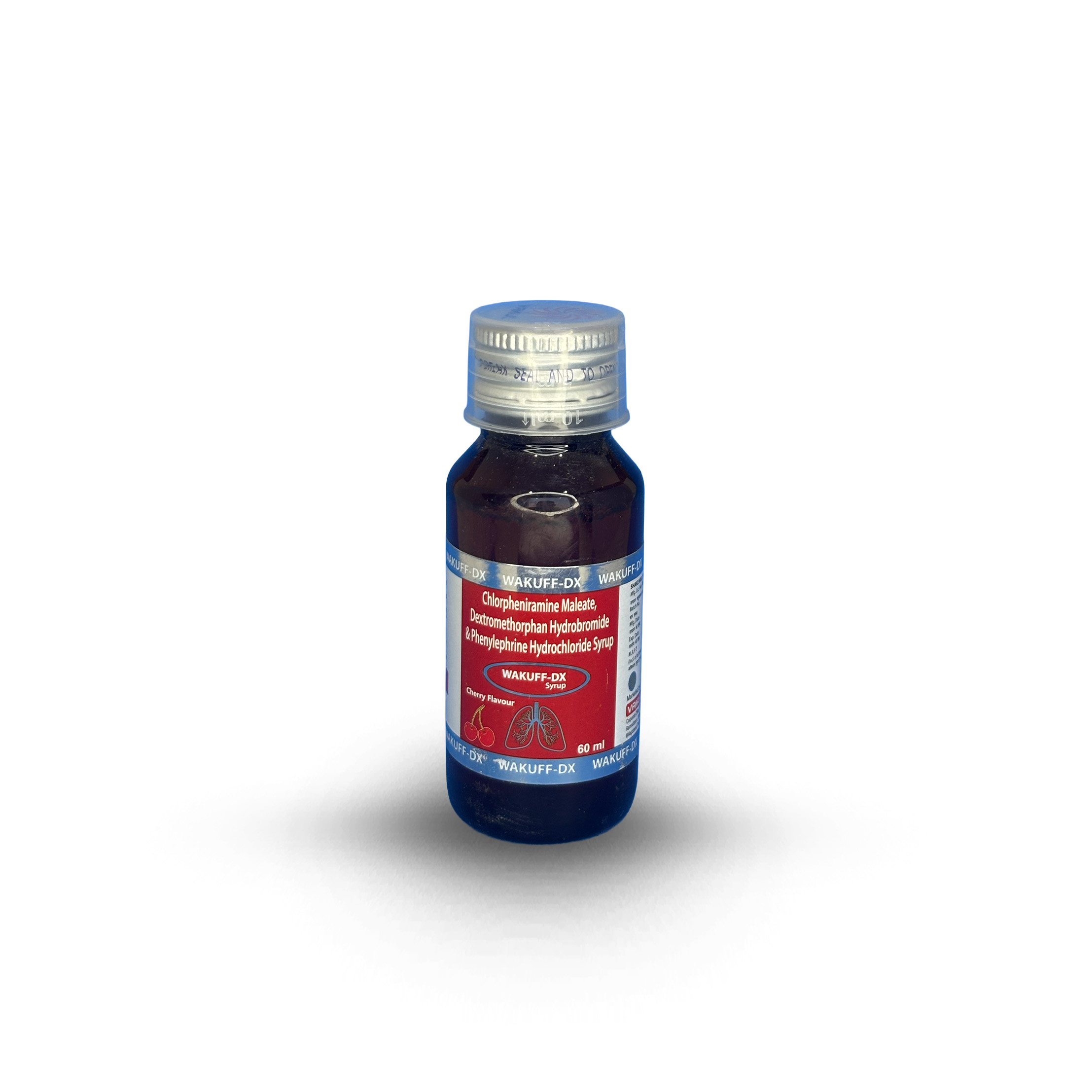 WAKKUF-DX Syrup – Chlorpheniramine, Dextromethorphan & Phenylephrine