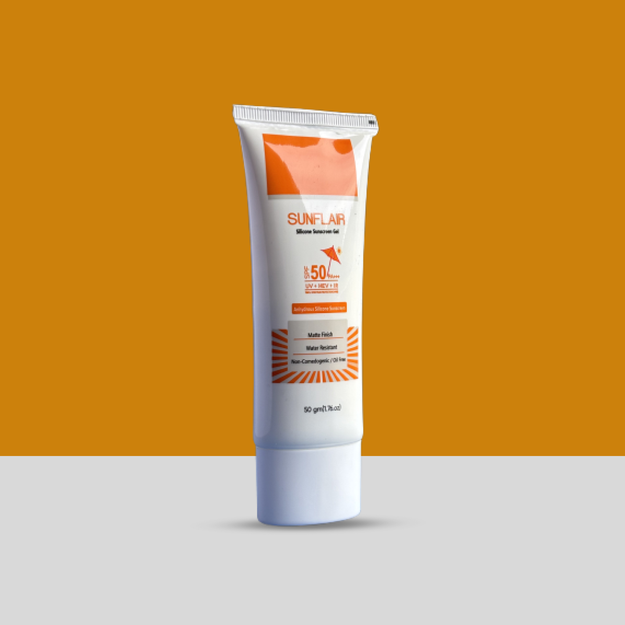 SUNFLAIR Sunscreen Gel SPF 50 – Silicone Base