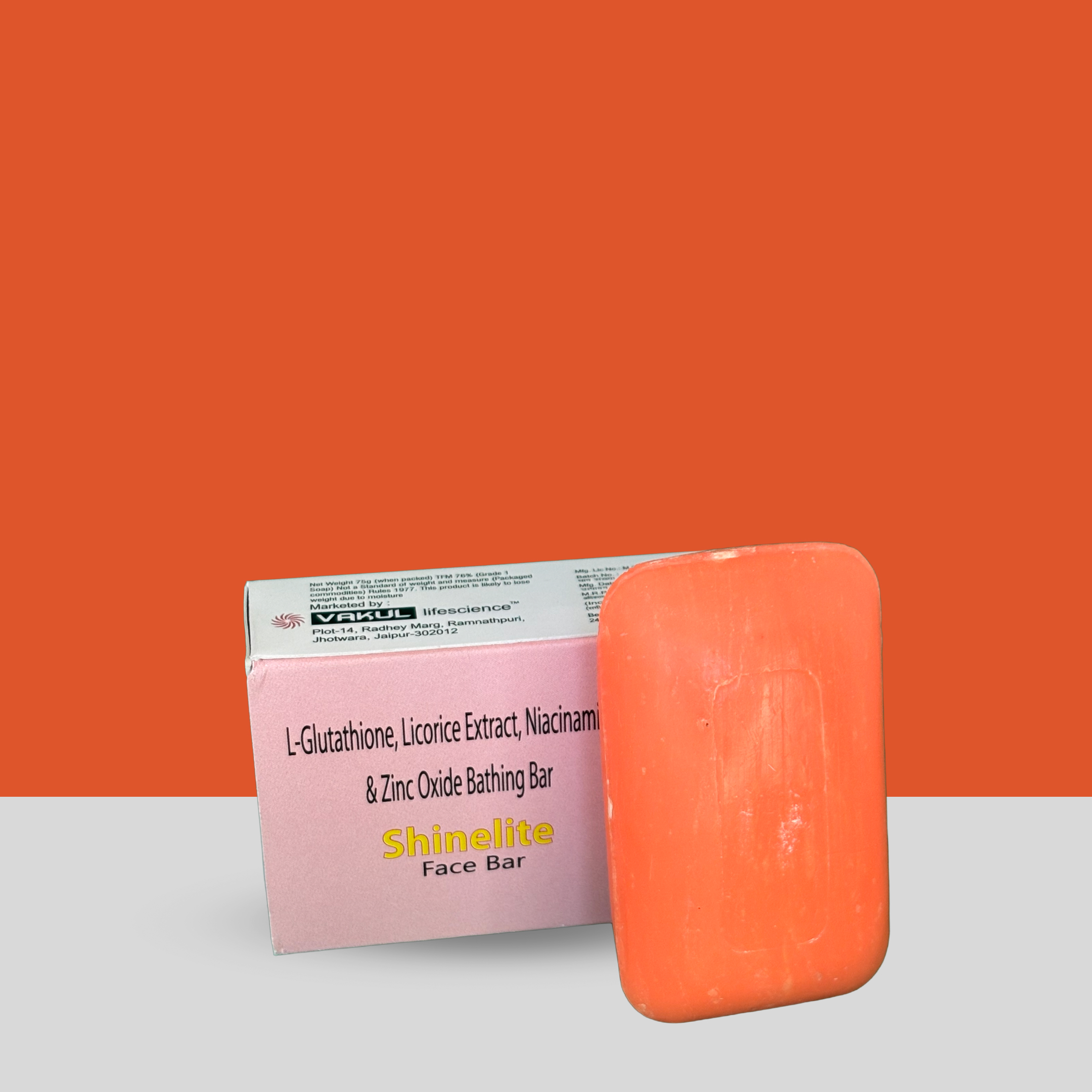 SHINELITE Face Bar – L-Glutathione, Vitamin C & Niacinamide