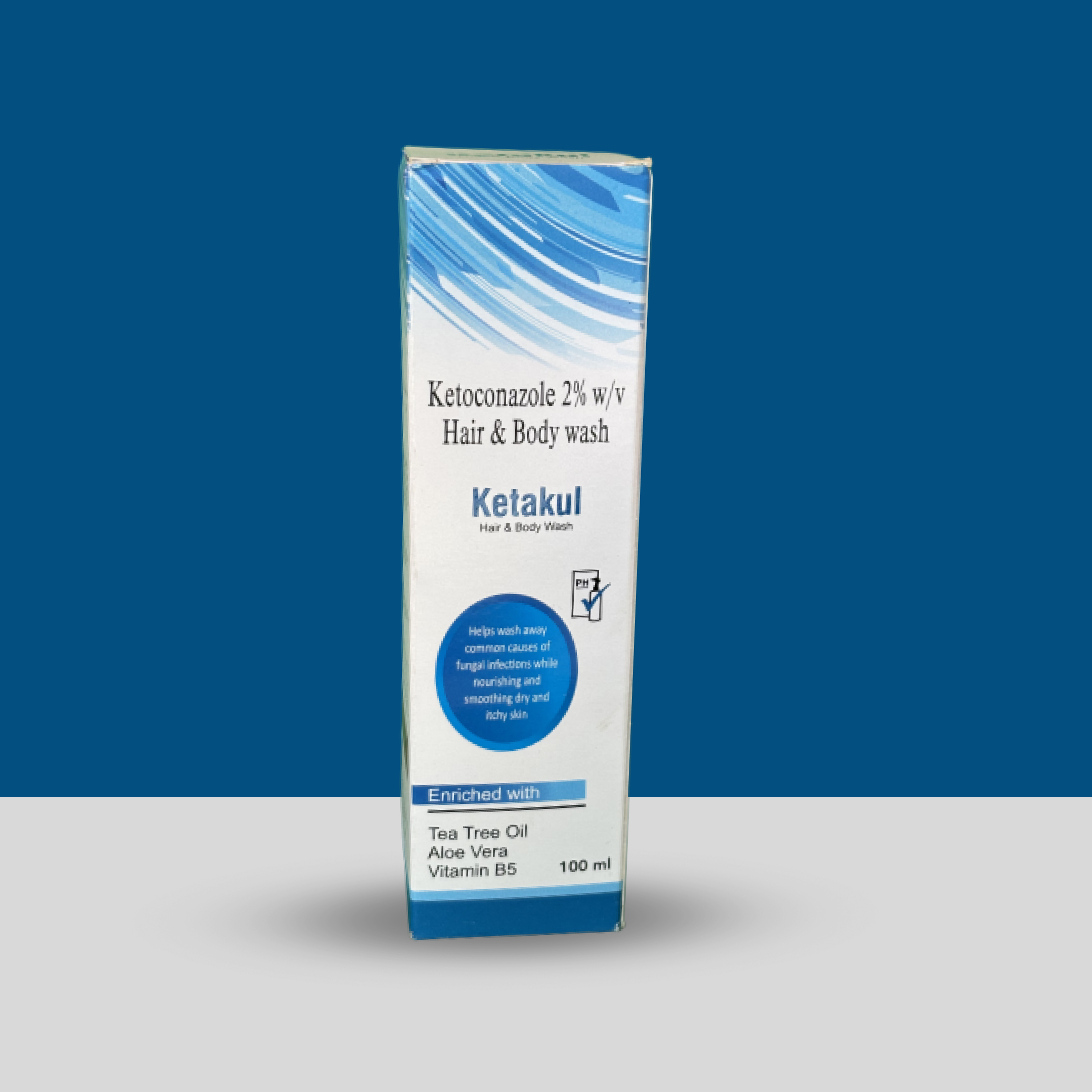 KETAKUL Hair & Body Wash – Ketoconazole IP 2.02% w/w